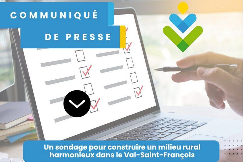 Le Val-Saint-François consulte sa population
